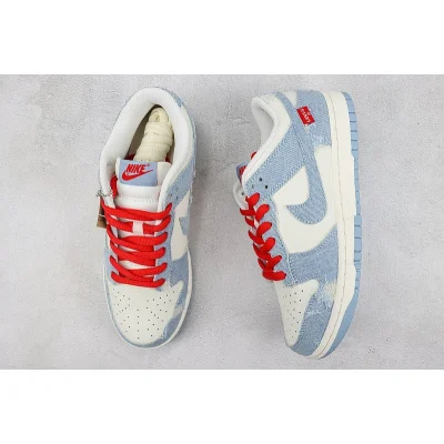 Levis x Nike SB Dunk Low "Jeans Blue" фото № 7