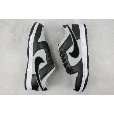 Nike Dunk Low "Chenille Swoosh Black/Grey" фото № 6