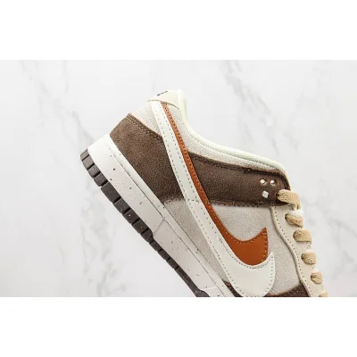 Nike Dunk Low Double Swoosh "Sail Brown" фото № 4
