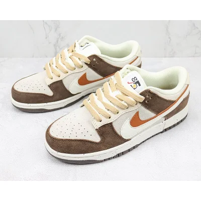 Nike Dunk Low Double Swoosh "Sail Brown" фото № 5