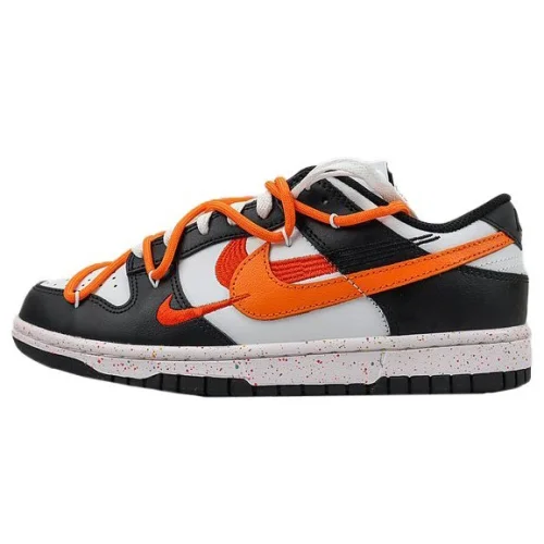 Nike Dunk Low "Multi-Swoosh/Orange"