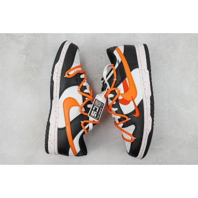 Nike Dunk Low "Multi-Swoosh/Orange" фото № 6