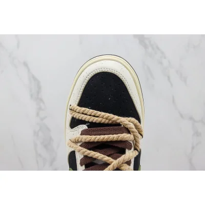 Nike SB Dunk Low "Black/Bamboo Green" фото № 4