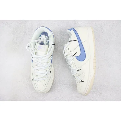Nike Dunk Low "White/Ocean Bliss" фото № 6