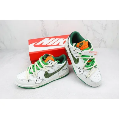 Nike Dunk Low Custom "Breaking" фото № 7