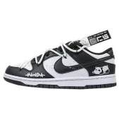 Nike Dunk Low "Panda/Paint Drops"