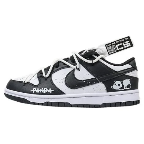 Nike Dunk Low "Panda/Paint Drops"