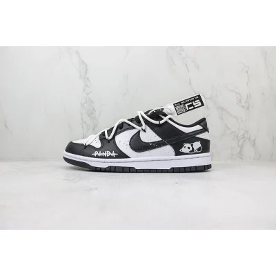Nike Dunk Low "Panda/Paint Drops" фото № 2 Nike Dunk Low "Panda/Paint Drops" фото № 2