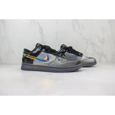 Nike Dunk Low "Hyperflat/Black" фото № 6