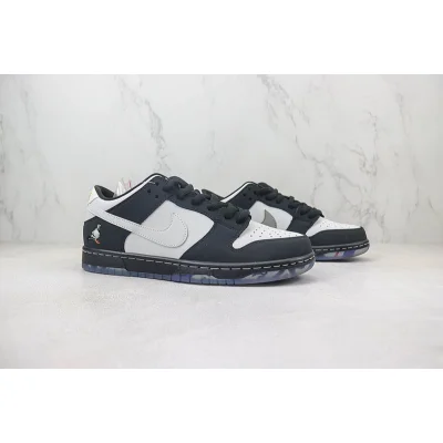 Jeff Staple x Nike Dunk Low "Black/White" фото № 6