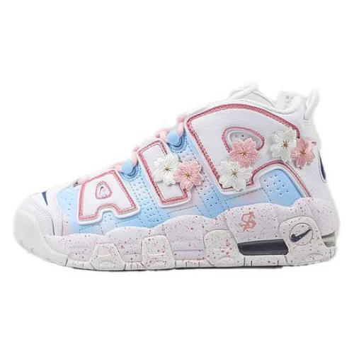 Nike Air More Uptempo 96 QS "White/Blue/Pink"