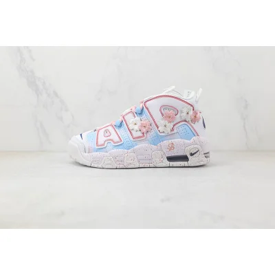 Nike Air More Uptempo 96 QS "White/Blue/Pink" фото № 2 Nike Air More Uptempo 96 QS "White/Blue/Pink" фото № 2