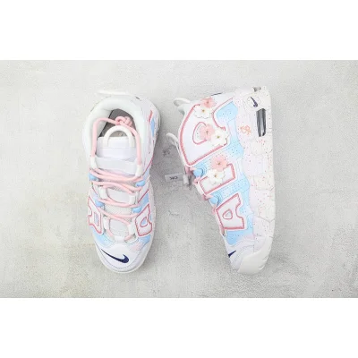 Nike Air More Uptempo 96 QS "White/Blue/Pink" фото № 6 Nike Air More Uptempo 96 QS "White/Blue/Pink" фото № 6