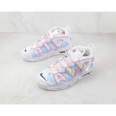 Nike Air More Uptempo 96 QS "White/Blue/Pink" фото № 7 Nike Air More Uptempo 96 QS "White/Blue/Pink" фото № 7