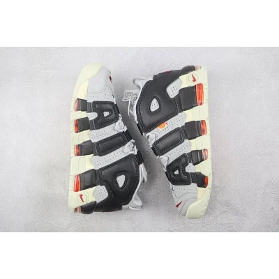 Nike Air More Uptempo "Photon Dust Total/Orange/Black/University Red" фото № 5