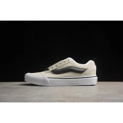 Vans Knu Skool "Beige Black" фото № 2