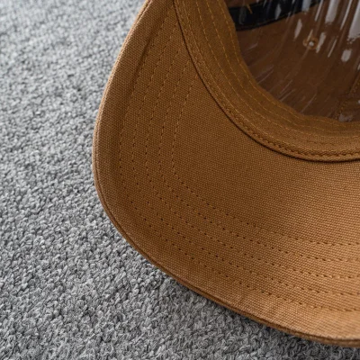 Кепка Carhartt With Brown Patch "Brown" фото № 3