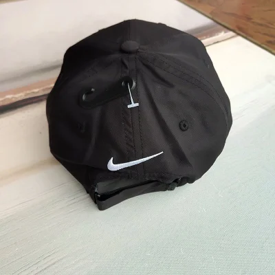 Кепка Nike Logo In The Form Of A Tick "Black" фото № 2