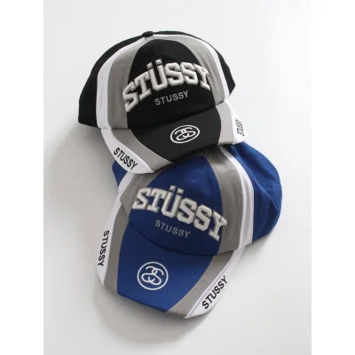 Бейсболка Stussy Two Opposite S Logo "Black" фото № 5