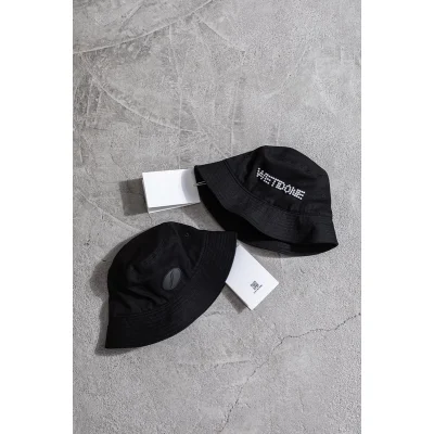 Панамка We11done Embroidered Beads "Black" фото № 4 Панамка We11done Embroidered Beads "Black" фото № 4