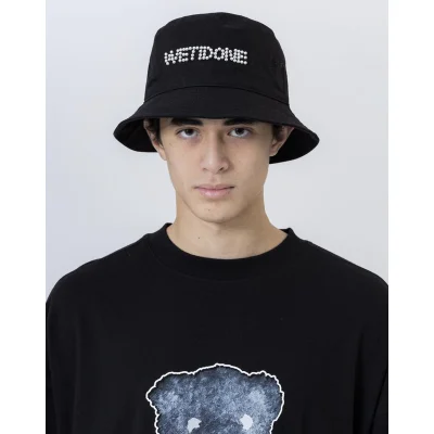 Панамка We11done Embroidered Beads "Black" фото № 7 Панамка We11done Embroidered Beads "Black" фото № 7