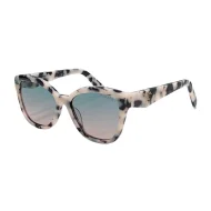 Солнцезащитные очки Prada Rounded Square Form And Logo On Temples "White/Black"