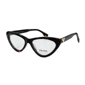 Оправа для очков Prada Cat Eye Shaped With Gold Logo "Black/Red"