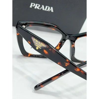 Оправа для очков Prada Logo Inscription On Temples "Black/Ginger" фото № 2 Оправа для очков Prada Logo Inscription On Temples "Black/Ginger" фото № 2