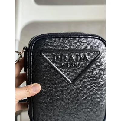 Сумка Prada With A Long Strap "Black" фото № 7