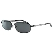 Солнцезащитные очки Balenciaga Aviator Shape And Thin Temples "Black"