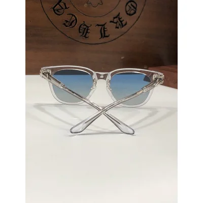 Солнцезащитные очки Chrome Hearts Temples Decorated By Patterns And Frame Decorated By Logo "Gray/Blue" фото № 2 Солнцезащитные очки Chrome Hearts Temples Decorated By Patterns And Frame Decorated By Logo "Gray/Blue" фото № 2