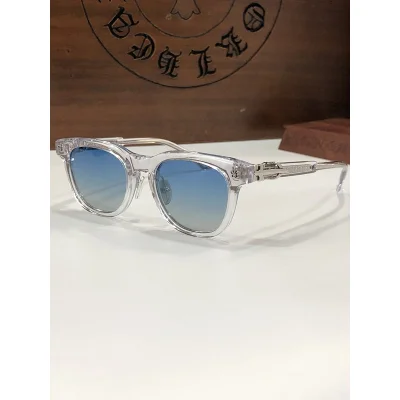 Солнцезащитные очки Chrome Hearts Temples Decorated By Patterns And Frame Decorated By Logo "Gray/Blue" фото № 3 Солнцезащитные очки Chrome Hearts Temples Decorated By Patterns And Frame Decorated By Logo "Gray/Blue" фото № 3