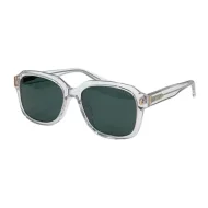 Солнцезащитные очки Prada Frame With Small Stripe And Inscription "Green/White"