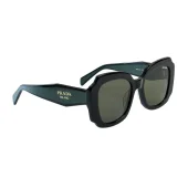 Солнцезащитные очки Prada Frame With Cut Edges "Green"