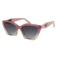 Солнцезащитные очки Prada Frame Decorated By Triangle And Logo "Pink"
