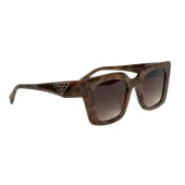 Солнцезащитные очки Prada Frame Decorated By Logo Two Side "Brown/Ginger"