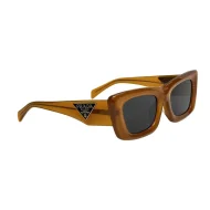 Солнцезащитные очки Prada Wide Temples With Big Logo "Ginger"