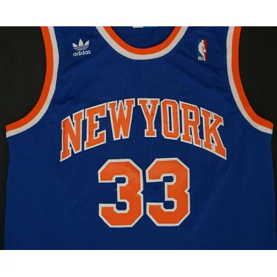 Баскетбольная Джерси Adidas New York Knicks №33 Patrick Ewing "Blue" фото № 4 Баскетбольная Джерси Adidas New York Knicks №33 Patrick Ewing "Blue" фото № 4