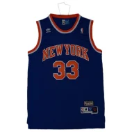 Баскетбольная Джерси Adidas New York Knicks №33 Patrick Ewing "Blue"