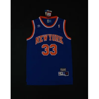 Баскетбольная Джерси Adidas New York Knicks №33 Patrick Ewing "Blue" фото № 6 Баскетбольная Джерси Adidas New York Knicks №33 Patrick Ewing "Blue" фото № 6