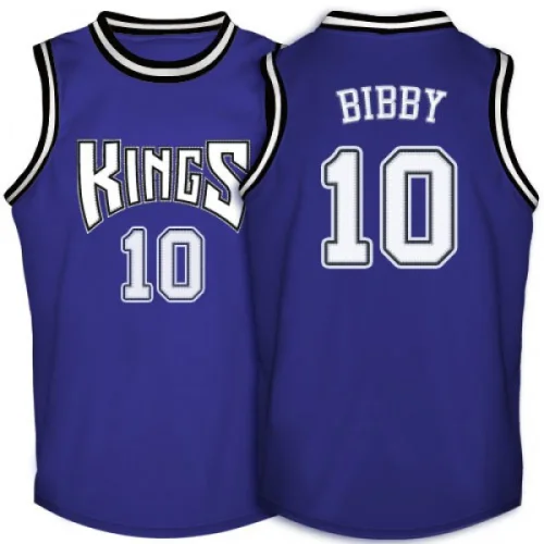 Баскетбольная Джерси Mitchell And Ness Sacramento Kings №10 Mike Bibby "Blue"
