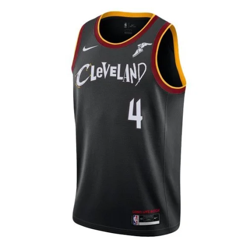 Баскетбольная Джерси Nike Cleveland Cavaliers 21-22 №4 Evan Mobley "Black"