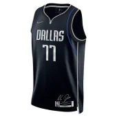 Баскетбольная Джерси Nike Dallas Mavericks MVP №77 Luka Doncic "Black"