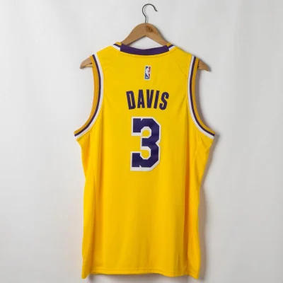Баскетбольная Джерси Nike Los Angeles Lakers №3 Anthony Davis "Yellow" фото № 5 Баскетбольная Джерси Nike Los Angeles Lakers №3 Anthony Davis "Yellow" фото № 5