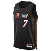 Баскетбольная Джерси Nike Miami Heat 21-22 №7 Kyle Lowry "Black"
