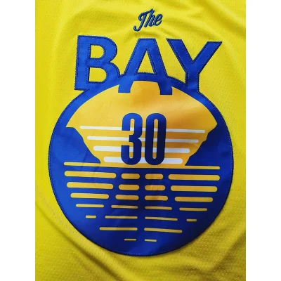 Баскетбольная Джерси Nike X NBA Golden State Warriors 19-20 №30 Stephen Curry "Yellow" фото № 6