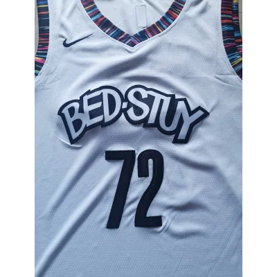 Баскетбольная Джерси Nike Brooklyn Nets 19-20 №72 Biggie "White" фото № 5