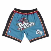 Баскетбольные Шорты Just Don Detroit Pistons "Turquoise"