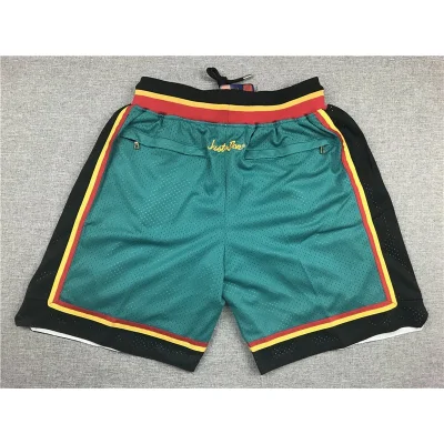 Баскетбольные Шорты Just Don Detroit Pistons "Turquoise" фото № 6