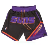 Баскетбольные Шорты Just Don Phoenix Suns With Logo "Black/VIolet"